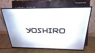 Televizorlar: Yeni Televizor Yoshiro 43" UHD (3840x2160), Ünvandan götürmə — 2