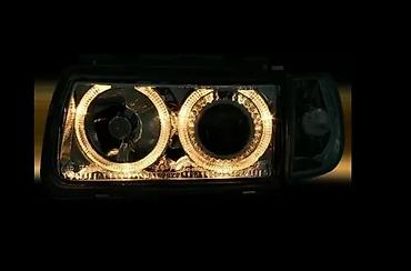 šiske: CRNI ANGEL EYES FAROVI VW POLO 6N (8) | Crni tuning sportski clear — 2
