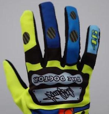 Oprema za bicikliste: VR46 “The Doctor” rukavice – uniseks, veličina M - Sportske rukavice — 13