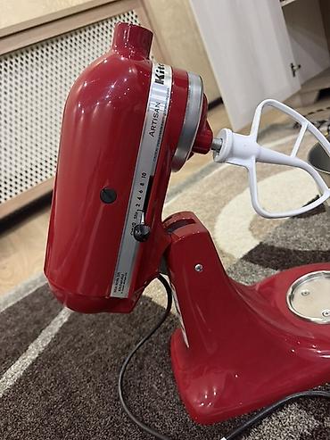 Планетарный миксер KitchenAid Artisan, красный,привезен из США -