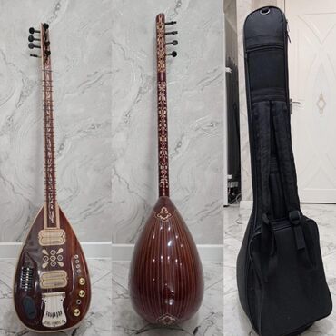 Professional sobalar: Tam ideal vəziyyətdə türk sazı!! Az işlənib əl işləməsidi 4tellidir