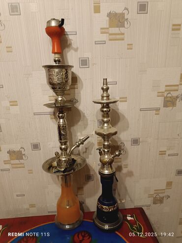 Qəlyan, vayp və aksesuarları: Kalyaın dəsti və məişət texnikası 1) Kalyaınlar (şəkillərdə 2 model) — 2