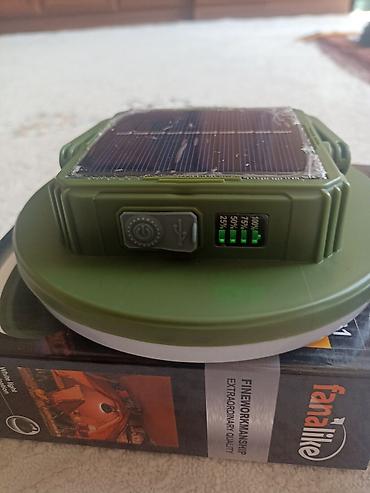 led лампа: Фонарь-лампа для кемпинга Fanalike KM-781 (LED), 80W - Яркий — 4