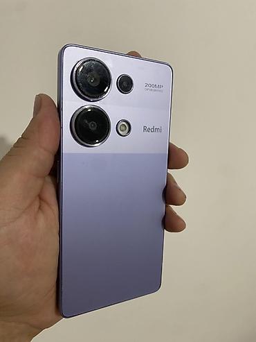 Уюлдук телефондор жана аксессуарлар: Redmi, Redmi 13, Колдонулган, 256 ГБ, түсү - Кызгылт көк, 2 SIM — 4