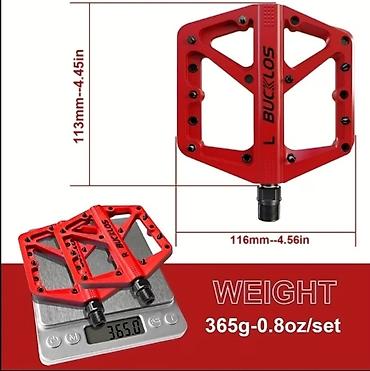 velsiped: Hassns pro7 32H - 55m Meroca xamilyon pedal - 20m Buckloss qirmizi — 2