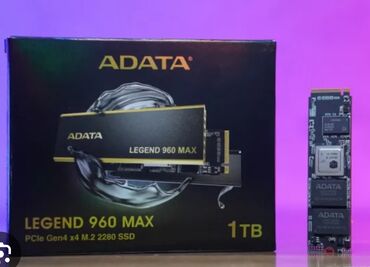 PS5 (Sony PlayStation 5): Продаю SSD ADATA LEGEND 960 MAX 1TB, новый запечатанный - 10шт