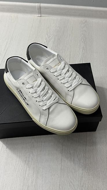 время: Мужские кроссовки, 40, 41, 42, Yves Saint Laurent, Новый, цвет - Белый, Самовывоз, Платная доставка — 8
