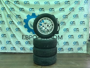 Дөңгөлөктөр монтажда: Дөңгөлөктөр монтажда 185 / 65 / R 15, Кыш, Колдонулган, Комплект, Жеңил унаалар, Куйма, тешиктери - 4