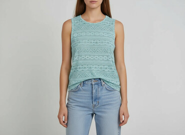 koszulki ideal z koronką: H&M Divided, Топ жіночий, розмір XS