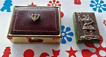 Ostali antikviteti: Vintage amulet Nanos gigantum humeris. Stara nemačka amulet : Nanos — 8