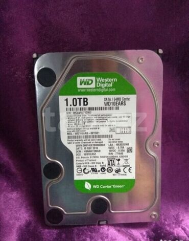 orico hdd box: Sərt disk (HDD) Western Digital (WD), 1 TB, İşlənmiş