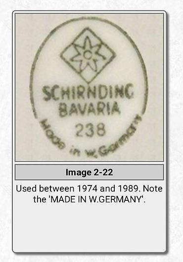 Kuhinjski setovi: Set iz 1974 do 1989 god. Bavaria Zapadna Nemacka. Schirnding — 12