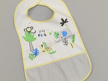 kurtka ze ściągaczem na rękawach: Baby bib, color - White, condition - Very good