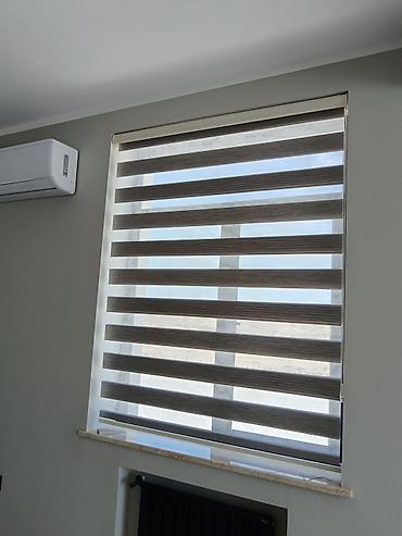 Ev üçün dekor: Zebra tipli jalüz pərdələr - İkili qatlı zebra mexanizmi: şəffaf və — 4