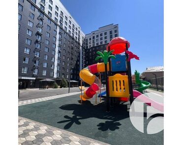 ижарага квартира кызыл аскер: 1 бөлмө, 47 кв. м, Элитка, 10 кабат, Дизайнердик ремонт