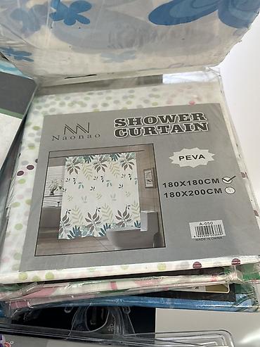 Чарбалык товарлар: Штора для ванной Naonao SHOWER CURTAIN - Материал: PEVA — 1