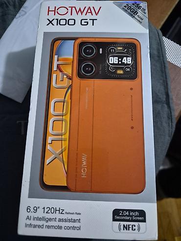 mp: HOTWAV X100 GT smartfonu - Ekran: 6.9 düym, 120 Hz yeniləmə tezliyi - — 2