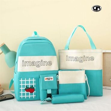 Məktəb çantaları: Dəst çantalar məktəb çantalar 20 azn — 10