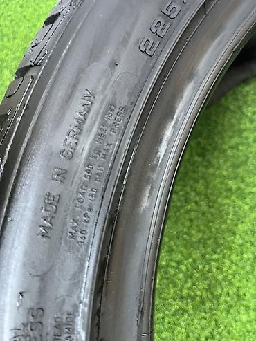 зимние поладки: Шины 225 / 45 / R 18, Зима, Б/у, Пара, Легковые, Германия, GoodYear — 6