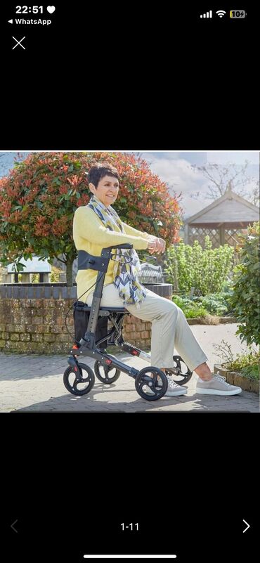 bacu mebel: Almaniyanin mükemmal mühandisliyi ila hazirlanan "The Comet Rollator"
