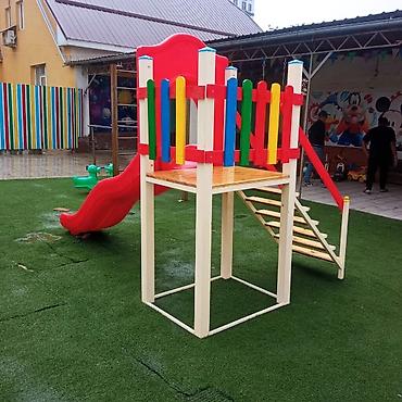 Детские горки: Горки и комплексы для детских площадок, пластик металл дерево на — 4