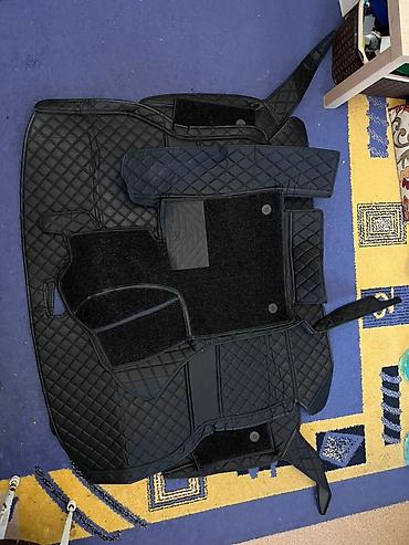 Полики: 3D Экокожа Полики Для салона Changan, цвет - Черный — 8