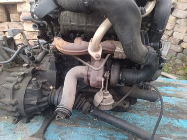 Двигатели, моторы и ГБЦ: Дизельный мотор Volkswagen 2002 г., 1.9 л, Б/у, Оригинал, Германия