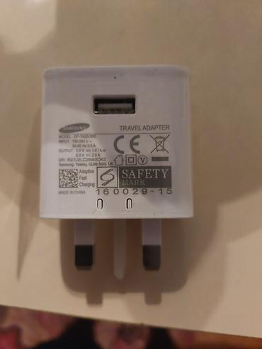 adapter samsung: Samsung Travel Adapter (Model: EP-TA20UWE) - Tip: 3 pinli UK fiş - — 1