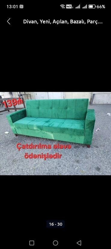 Divanlar: Divan, Yeni, Açılan, Bazalı, Parça, Rayonlara çatdırılma — 9