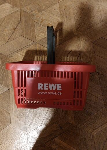 ikinci əl vitrin: REWE alış-veriş səbətidir