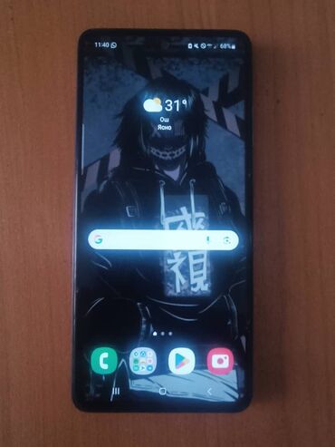 куда можно сдать старый компьютер: Samsung Galaxy A52, Колдонулган, 256 ГБ, түсү - Саргыч боз, 2 SIM