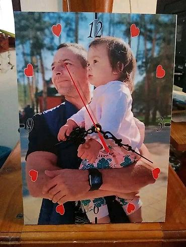 Satovi za kuću: Personalizovani zidni/sobni sat sa vašom fotografijom ZIDNI sat sa — 5