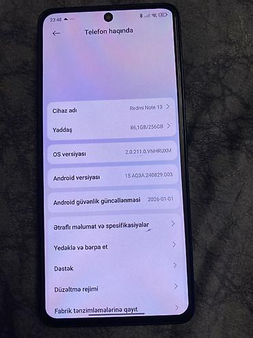 xiaomi 13: Xiaomi 13, 256 GB, rəng - Qara — 3