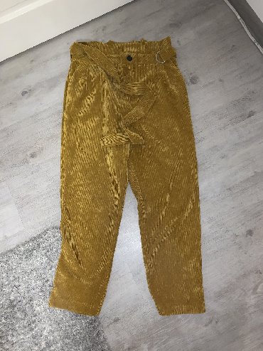 plave pantalone zenske: L (EU 40), M (EU 38), Visok struk