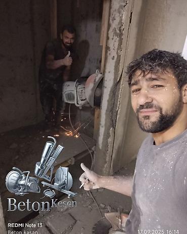 qaynaq isleri: Beton kəsmə xidməti təqdim olunur. Xidmətə daxildir: - Beton — 5