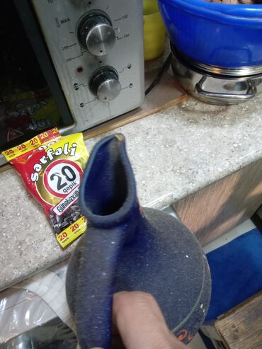 Qrafinlər və səhənglər: Rəng - Göy, Keramika, Fransa — 2