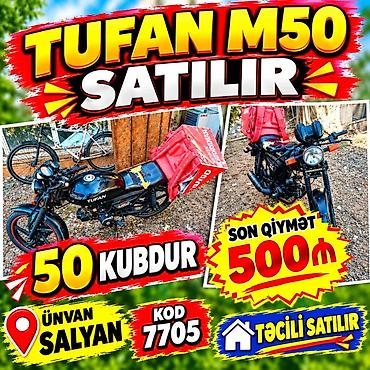 yuk masini satisi: Tufan - Tufan M50, 50 sm3 — 1