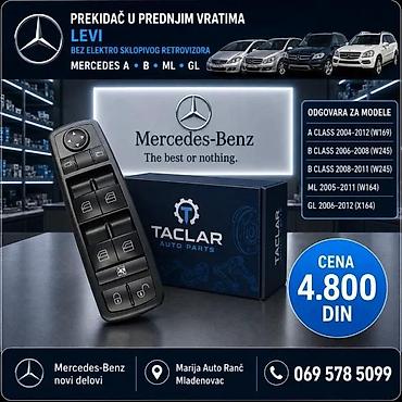 Car Electrical Components: PREKIDAC PODIZACA STAKLA MERCEDES A B C E CLA CLS ML GL GLA | at lalafo.rs — 5 Car Electrical Components: PREKIDAC PODIZACA STAKLA MERCEDES A B C E CLA CLS ML GL GLA | — 5