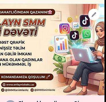 donerci is ilanlari: SMM menecer tələb olunur, İstənilən yaş, Təcrübəsiz — 3