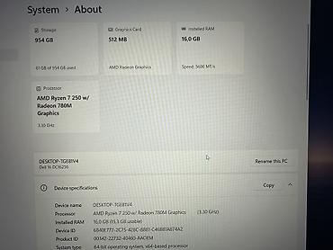 Ноутбуки Dell: Ультрабук, Б/у, AMD Ryzen 7, В рассрочку — 6