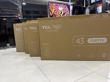 Televizorlar: İşlənmiş Televizor TCL QLED 43" 4K (3840x2160) — 2