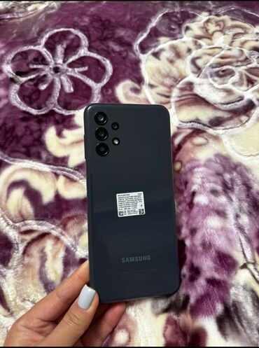Samsung: Samsung Galaxy A13, Колдонулган, 64 ГБ, түсү - Кара, 2 SIM
