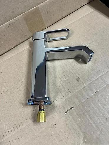 Slavine: Delta Vellum – jednoručna slavina za lavabo, hrom - Moderan kvadratni — 5