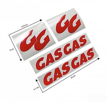 ugg guma: Gas Gas GG - Nalepnice - 1618 📌 Opis: Samolepljive nalepnice izrađene — 1