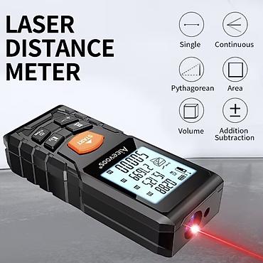 Məsafə ölçənlər, ruletkalar: Yeni Lazer məsafə ölçən, Hesablama funksiyalı, Ödənişli çatdırılma — 2