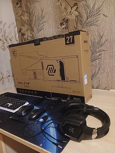 monıtor: MSI MAG 274F – 27" oyun monitoru Əsas xüsusiyyətlər: - Ekran: 27" — 1