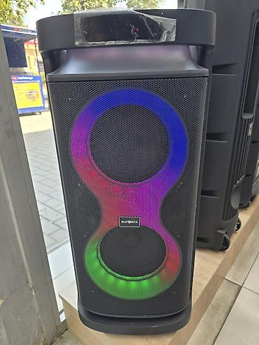 pride dinamik: Karaoke bluetooth kalonka portativ səs sistemi - Güc: 100W - — 3