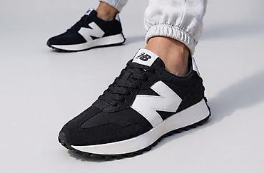 2000 dinara: New Balance patike – crno‑bele - Model inspirisan retro trkačkim — 1