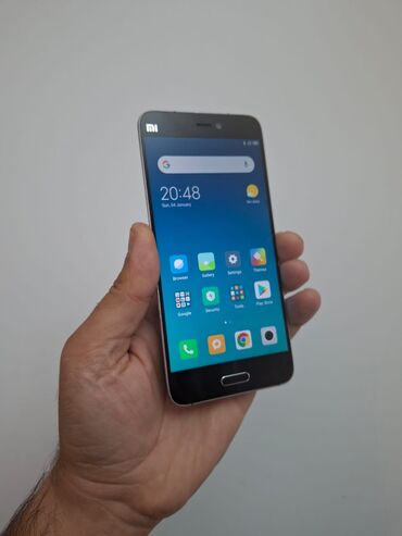 redmi 4 a: Xiaomi Mi 5, 32 GB, rəng - Qara, 
 Barmaq izi