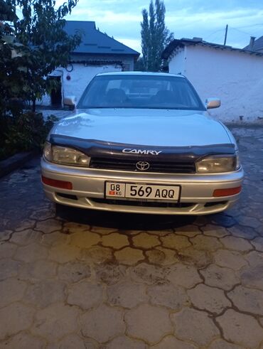 железные диски на камри: Toyota Camry (XV10), седан, серебристый цвет, левый руль. Номерной
